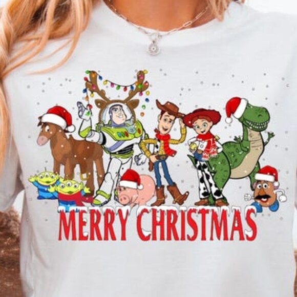 Disney Toy Story Merry Christmas Shirt, You_ ve Got a Friend in Me Christmas 165 - Picture 2 of 6